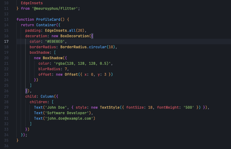 flitter-javascript